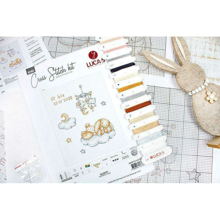 Sleepy B1193L Counted Cross-Stitch Kit