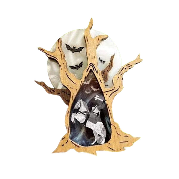 Sleepy Hollow Brooch by Laliblue