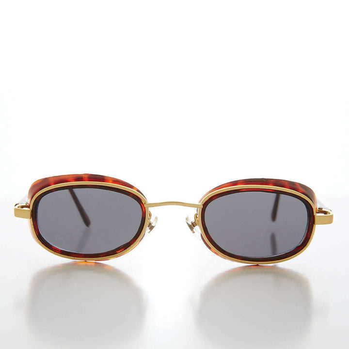 Small Goggle Side Shield 90s Vintage Sunglass - Mythic