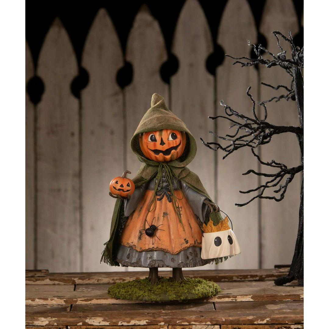 Smiling Susie Pumpkin by Bethany Lowe Designs, halloween decor