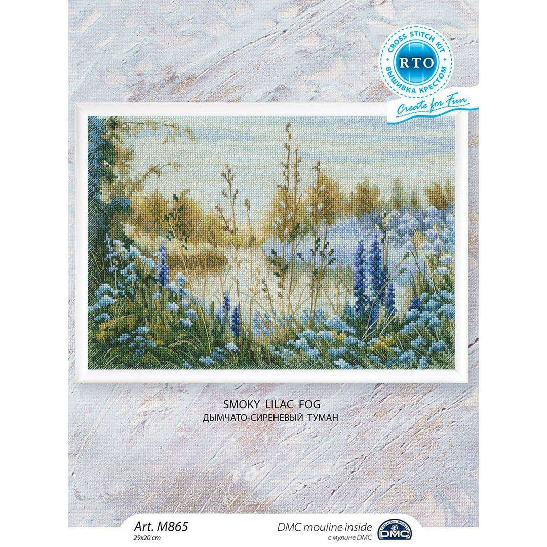 Smoky lilac fog M865 Counted Cross Stitch Kit