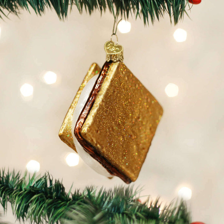 Old World Christmas S'more Blown Glass Ornament