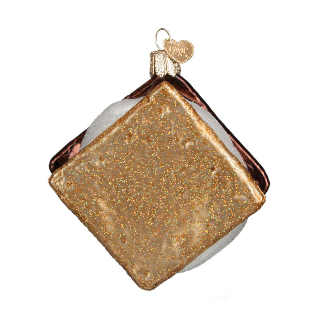 Old World Christmas S'more Blown Glass Ornament