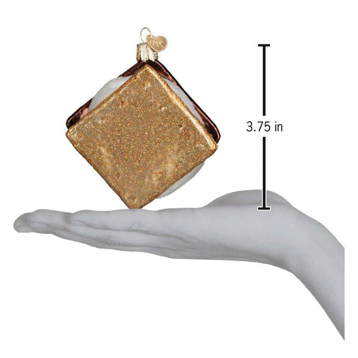 Old World Christmas S'more Blown Glass Ornament