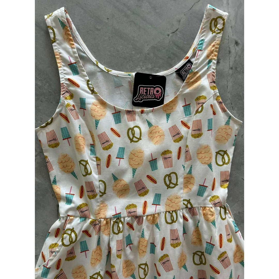 Snacks Shorter Length Fit & Flare Dress