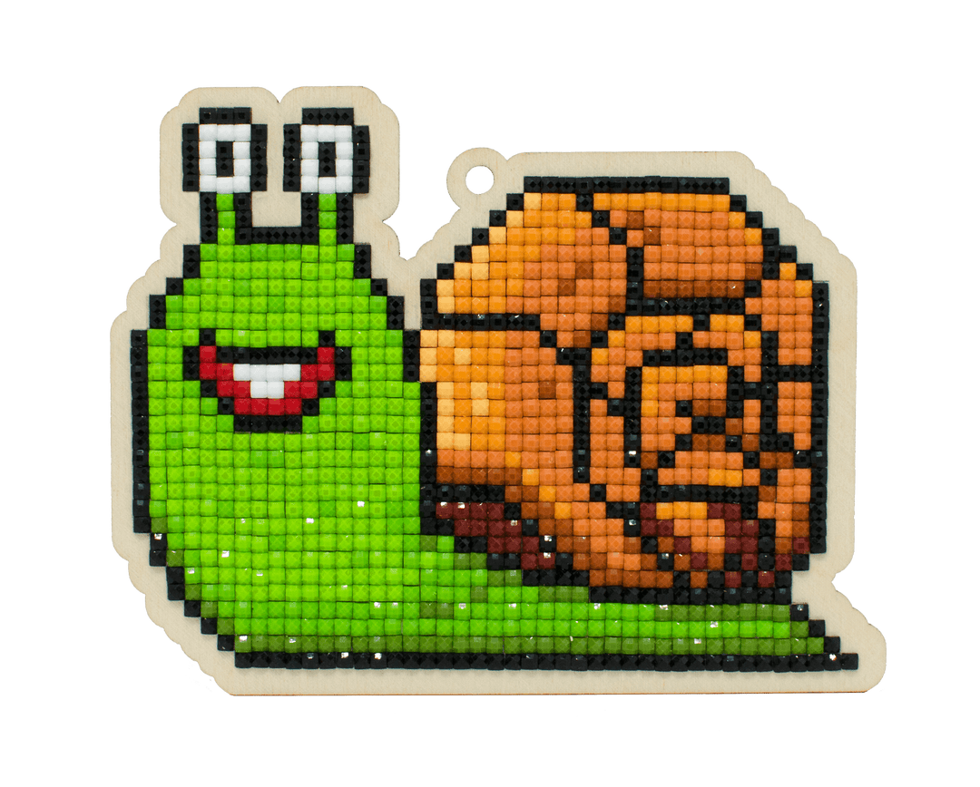 Snail CSw359 Diamond Painting on Plywood Kit