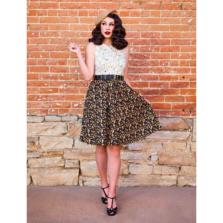 Snailing Along Twofer Dress