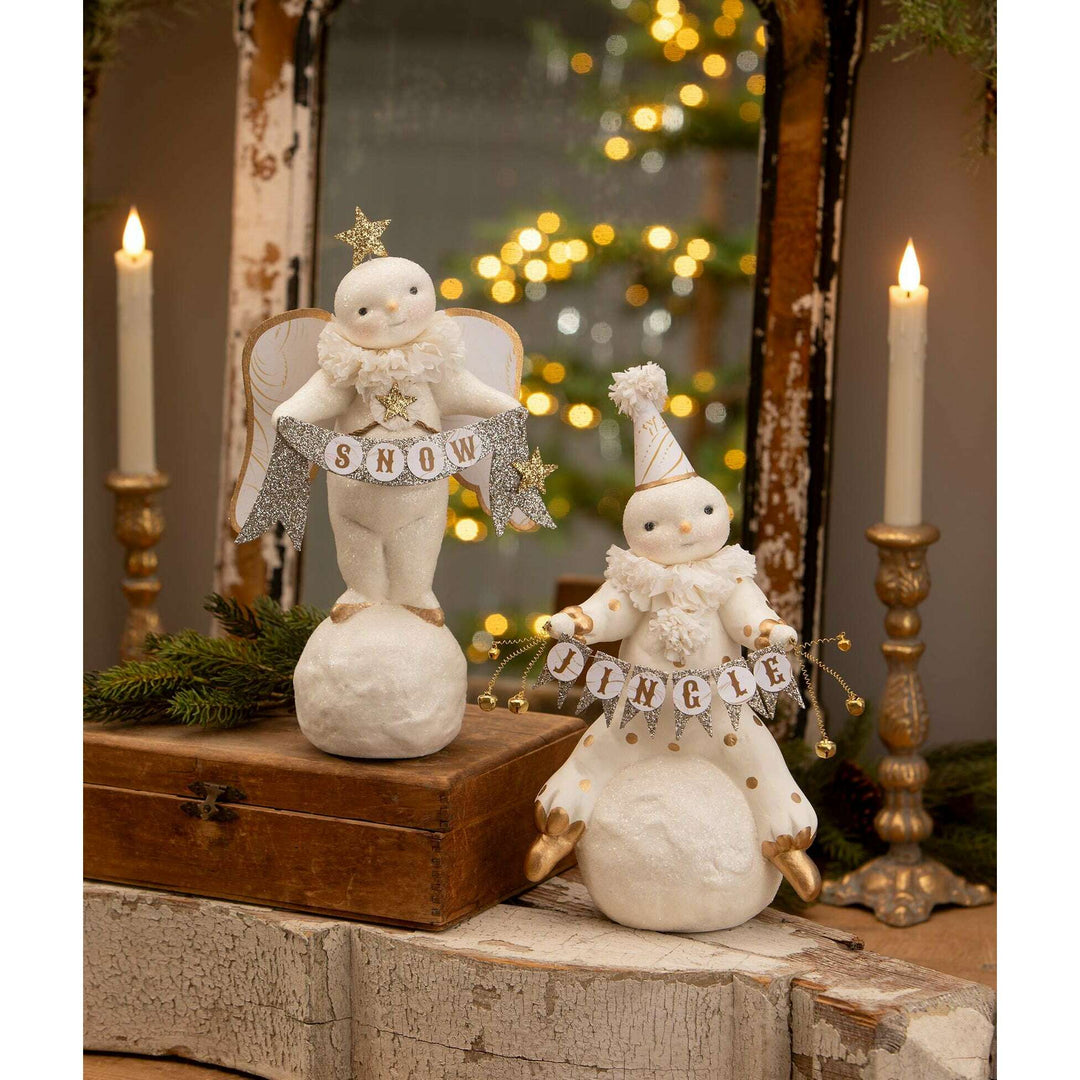 Snow Angel on Snowball by Bethany Lowe Designs, image 4