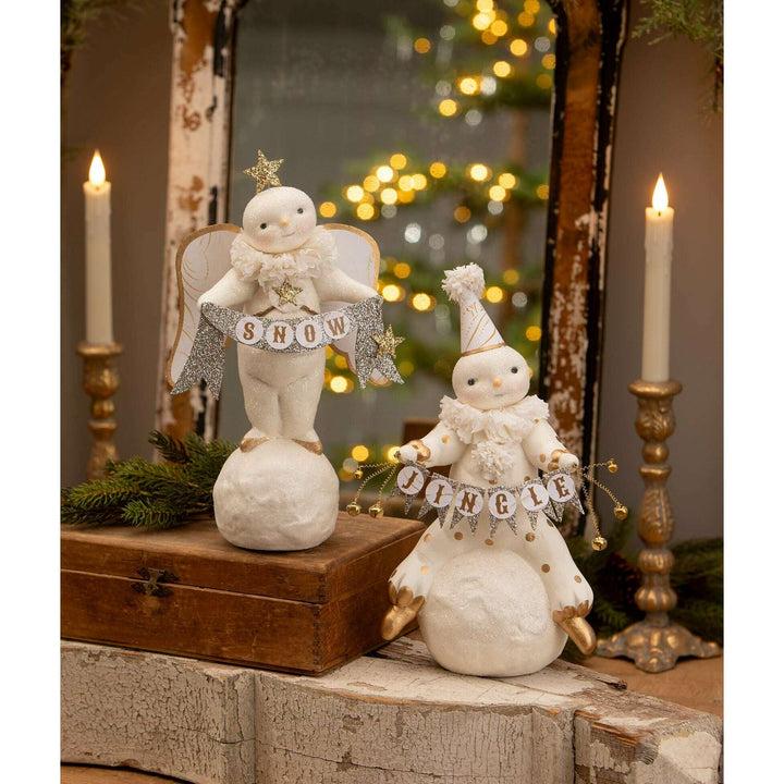 Snow Angel on Snowball by Bethany Lowe Designs, image 4