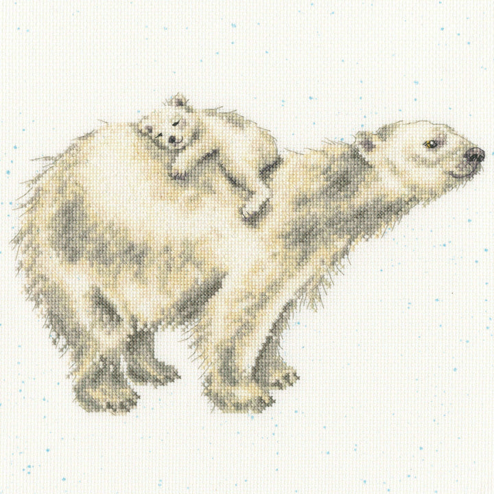 Snow Baby XHD111 Counted Cross Stitch Kit