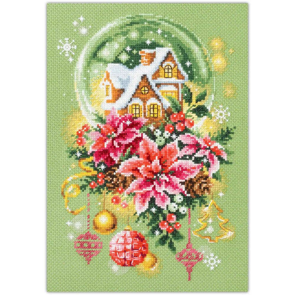 Snow Globe 540-672 Counted Cross-Stitch Kit