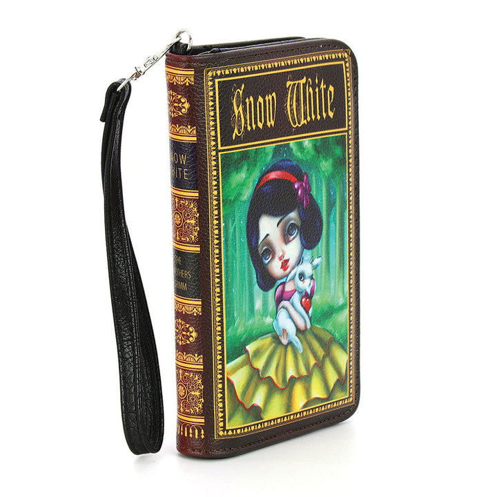 Snow White Book Wallet Wristlet