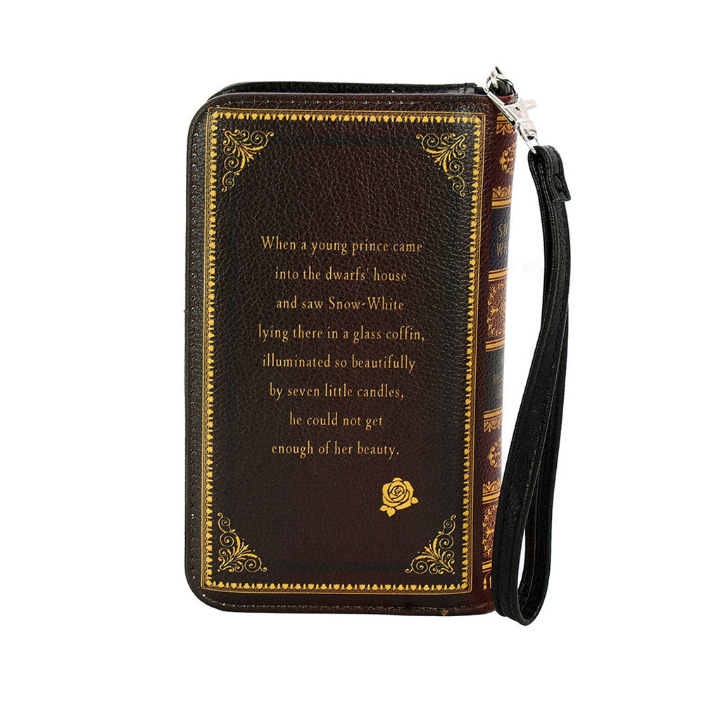 Snow White Book Wallet Wristlet