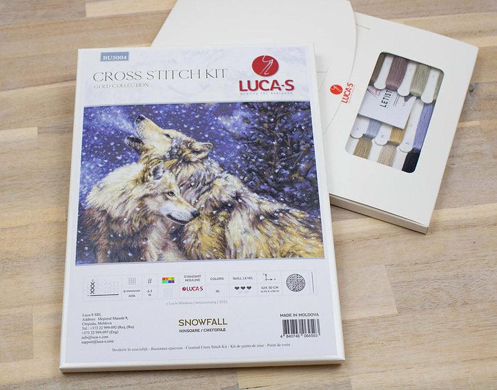 Snowfall BU5004L Counted Cross-Stitch Kit
