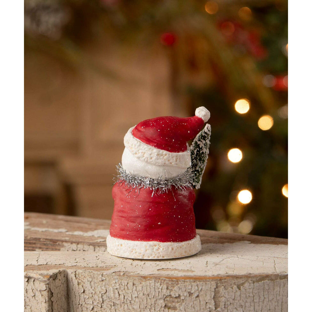 Snowman in Santa Suit by Bethany Lowe Designs, image 2