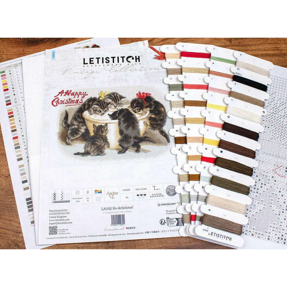 So delicious! L8102 Counted Cross Stitch Kit