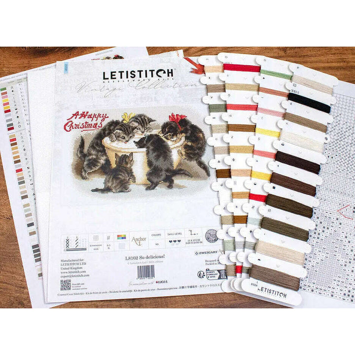 So delicious! L8102 Counted Cross Stitch Kit