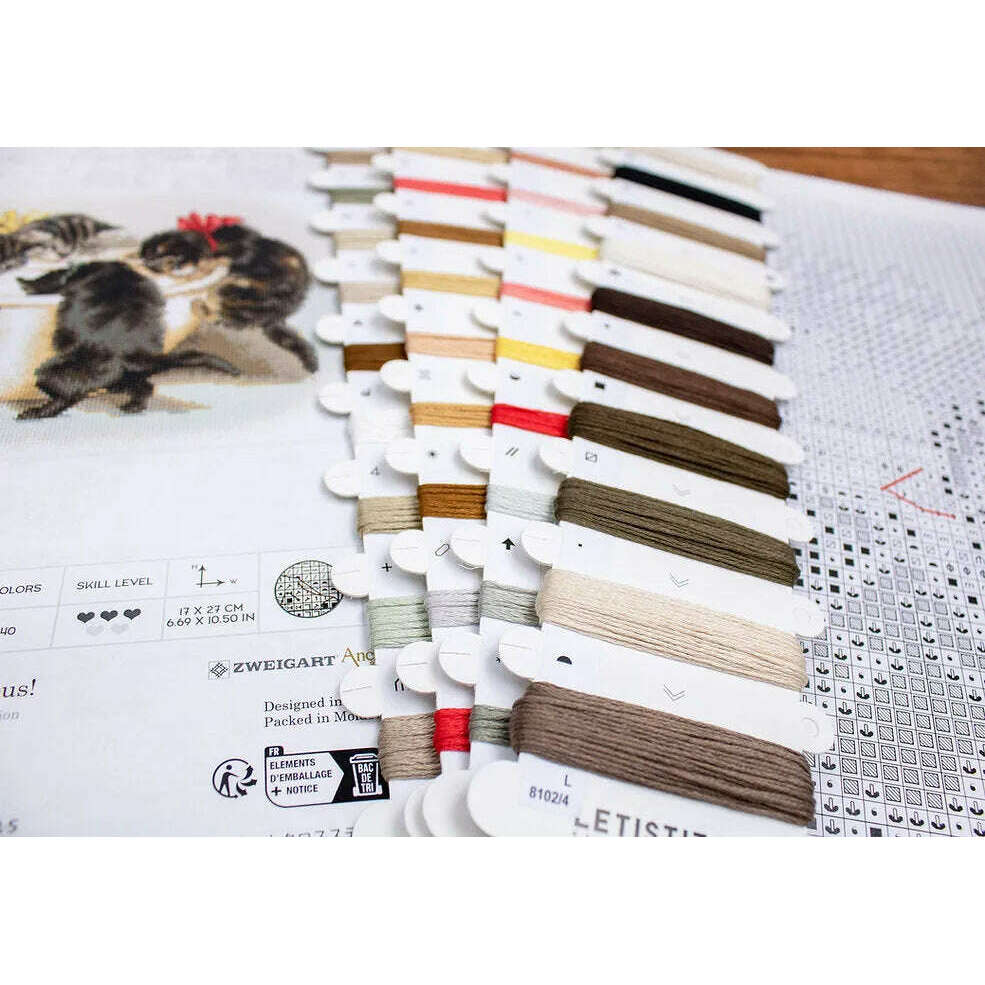 So delicious! L8102 Counted Cross Stitch Kit