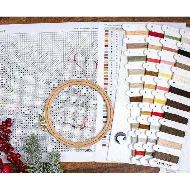 So delicious! L8102 Counted Cross Stitch Kit