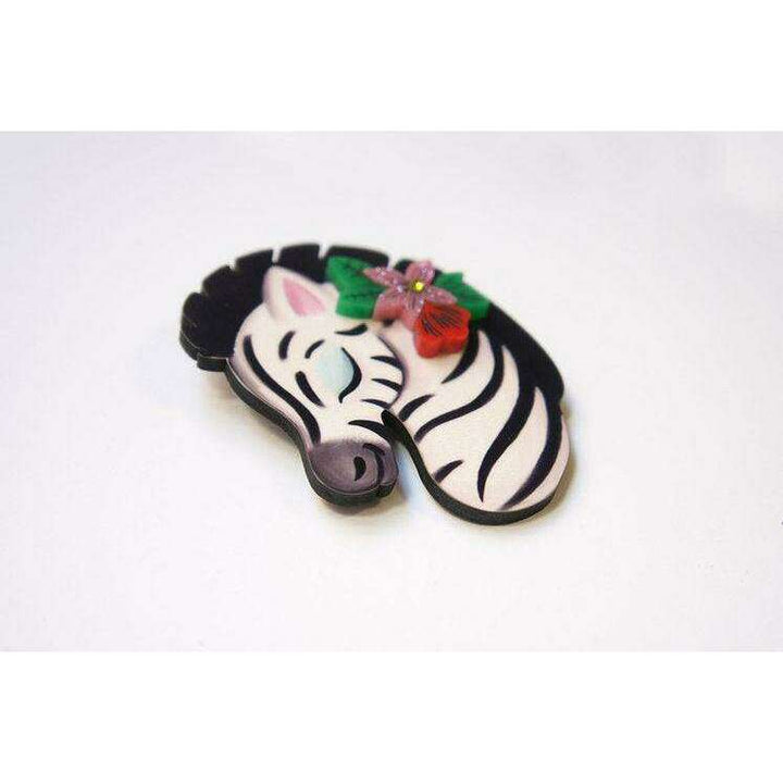 Solidarity Zebra Brooch by LaliBlue - Quirks!
