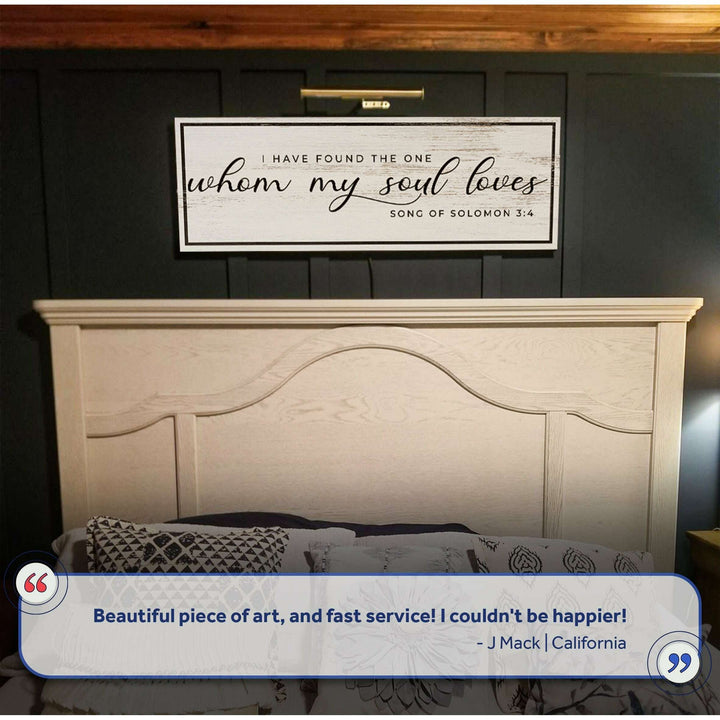 Song of Solomon 3:4 - 'I Have Found The One' - Inspirational Christian Wall Art