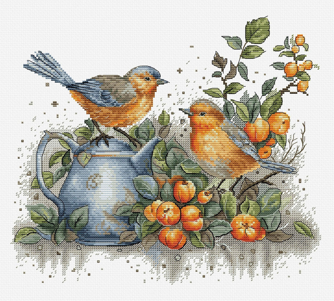 Song of The Birds BU5031L Counted Cross-Stitch Kit