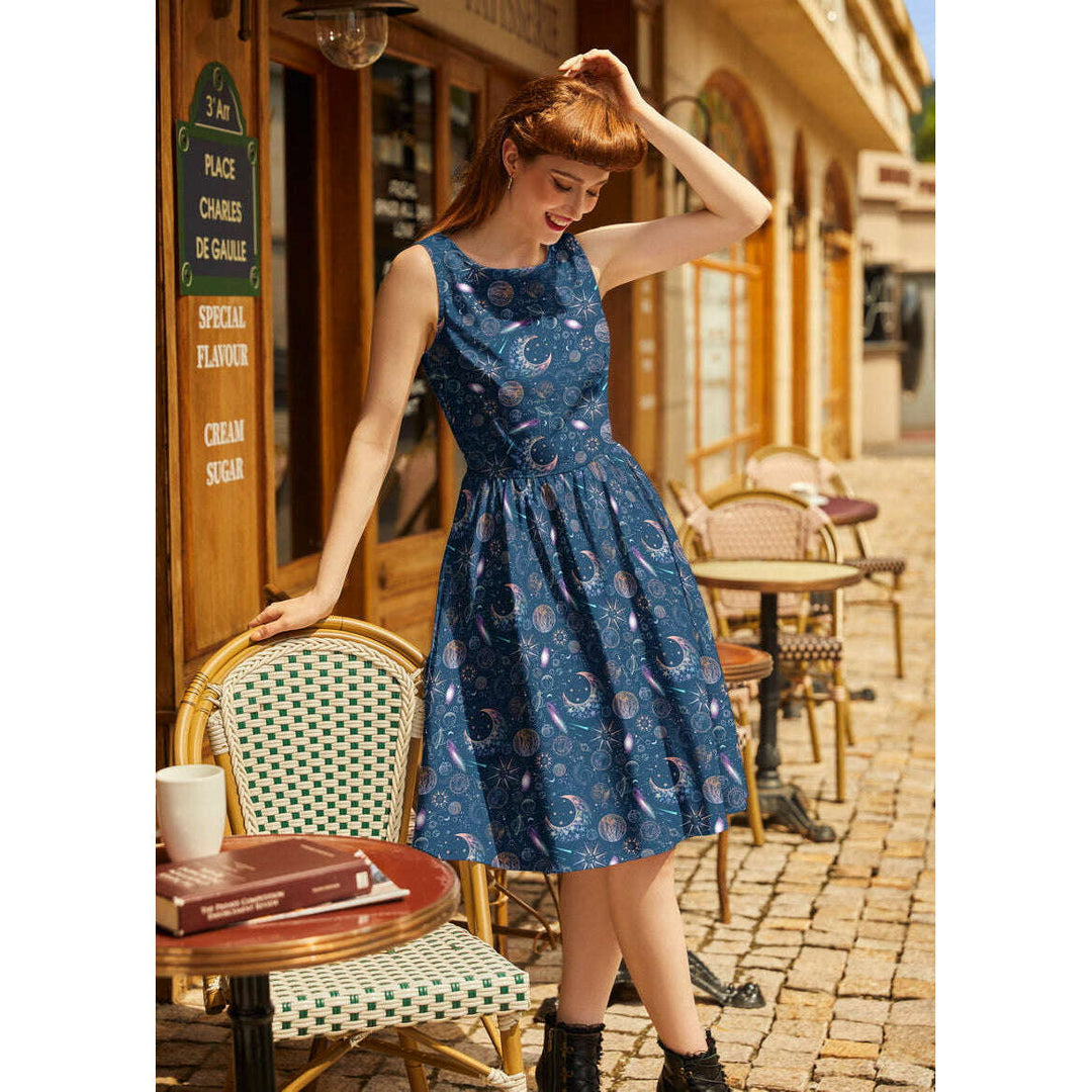 Space Vintage Dress