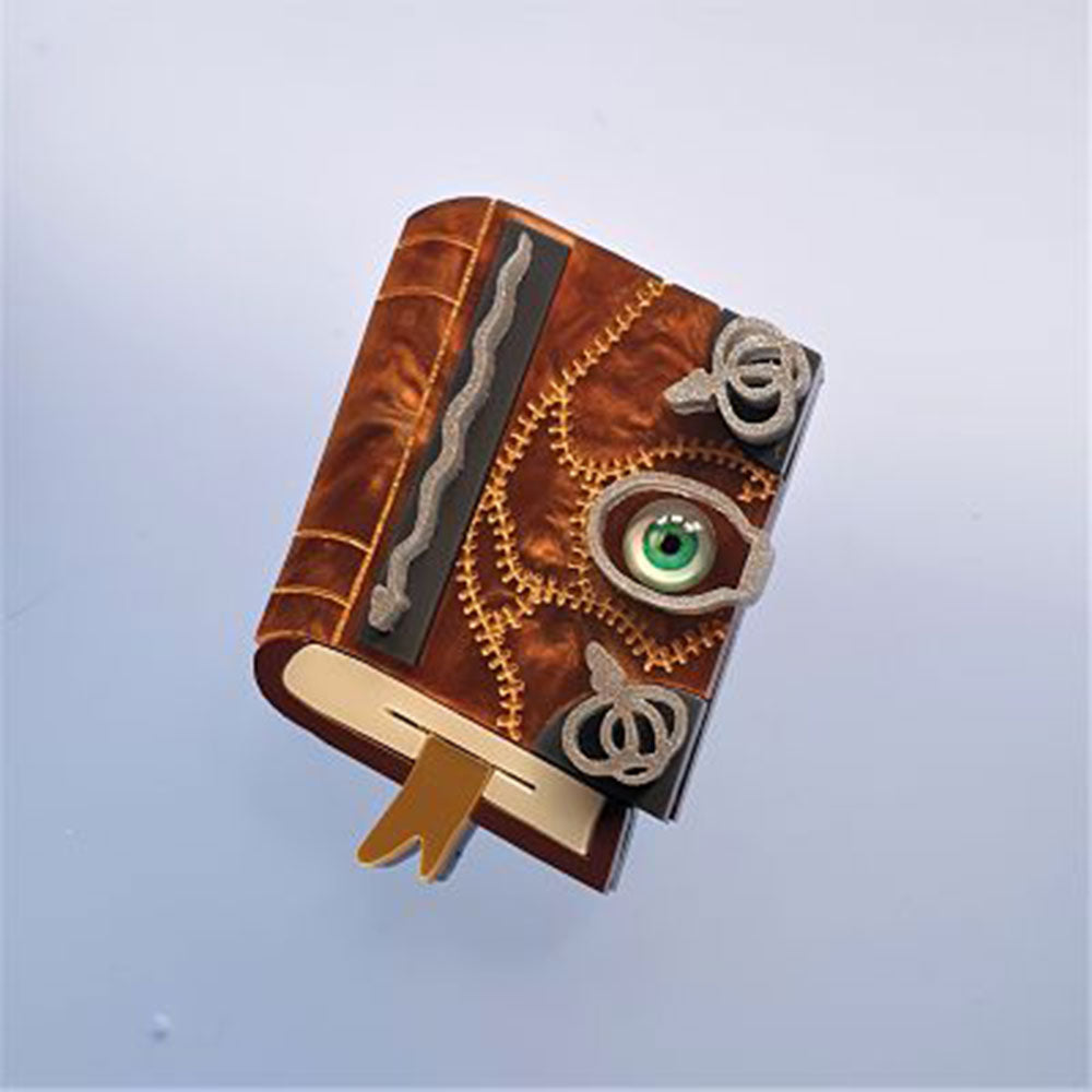 Spellbook Brooch by Cherryloco Jewellery 3