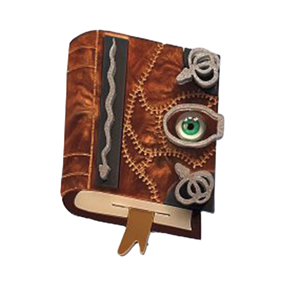 Spellbook Brooch by Cherryloco Jewellery 1