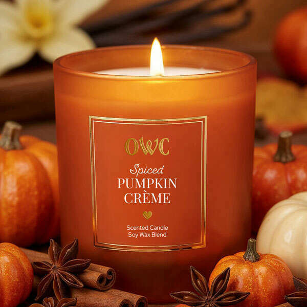Old World Christmas Spiced Pumpkin Creme Candle