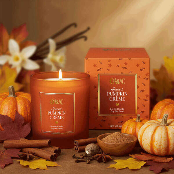 Old World Christmas Spiced Pumpkin Creme Candle