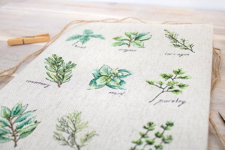 Spices and herbs B2346L Counted Cross-Stitch Kit
