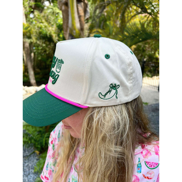 Spicy Marg Social Club - Green Vintage Trucker Hat