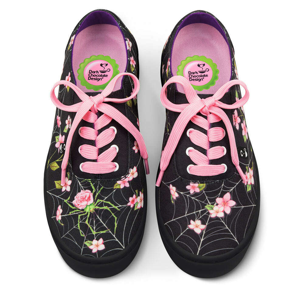 Spider Blossom Women's Casual Sneakers
