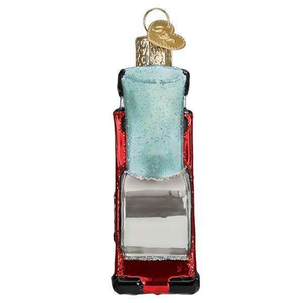 Old World Christmas Spin Cycle Blown Glass Ornament