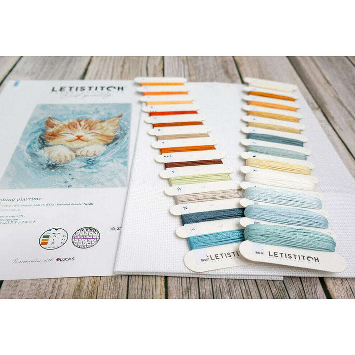 Splashing playtime L9931 Counted Cross Stitch Kit