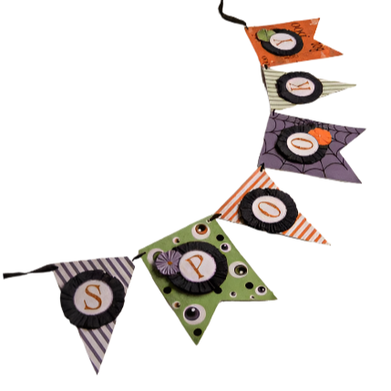 Spooky Pennant Halloween Garland - Quirks!