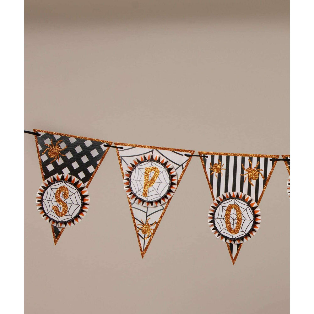 Spooky Spider Garland by Bethany Lowe Designs, image 2