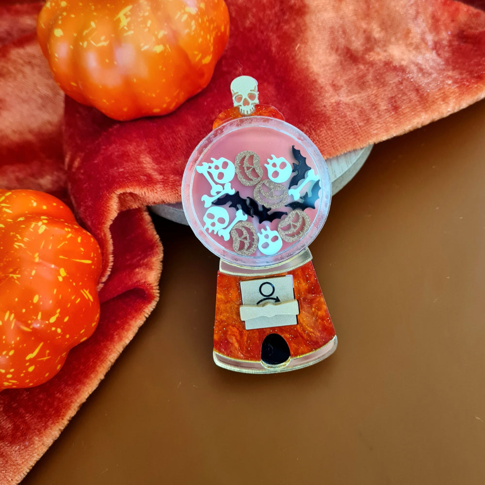 Spooky Sweet Gumball Machine Necklace by Cherryloco Jewellery  4