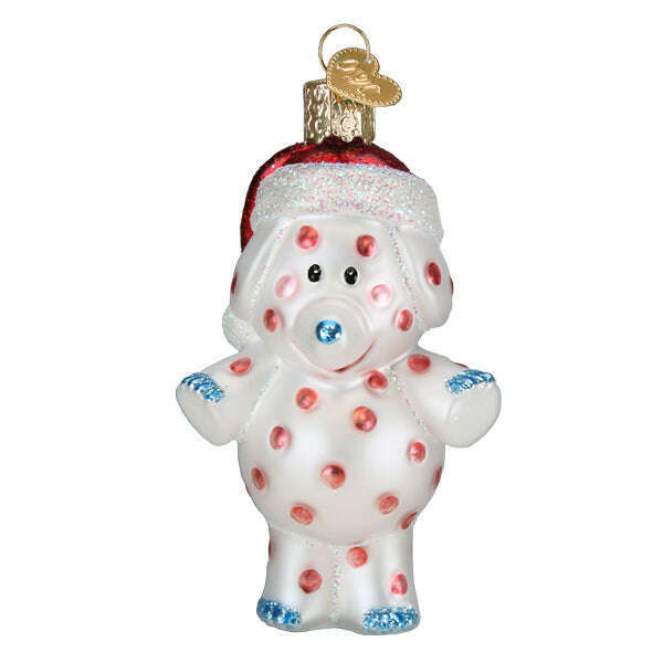 Spotted Elephant Ornament
