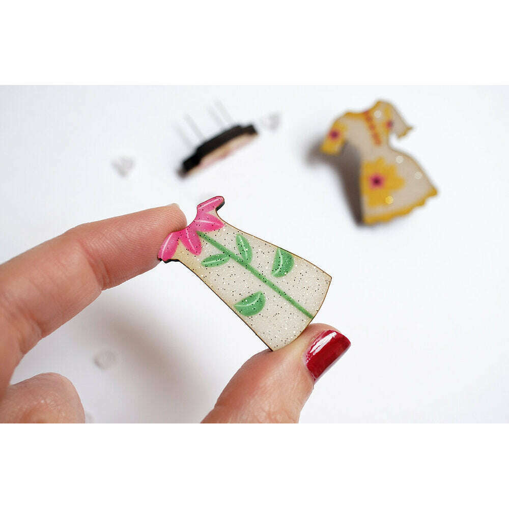 Spring Flowers Outfit Brooches by Laliblue 2