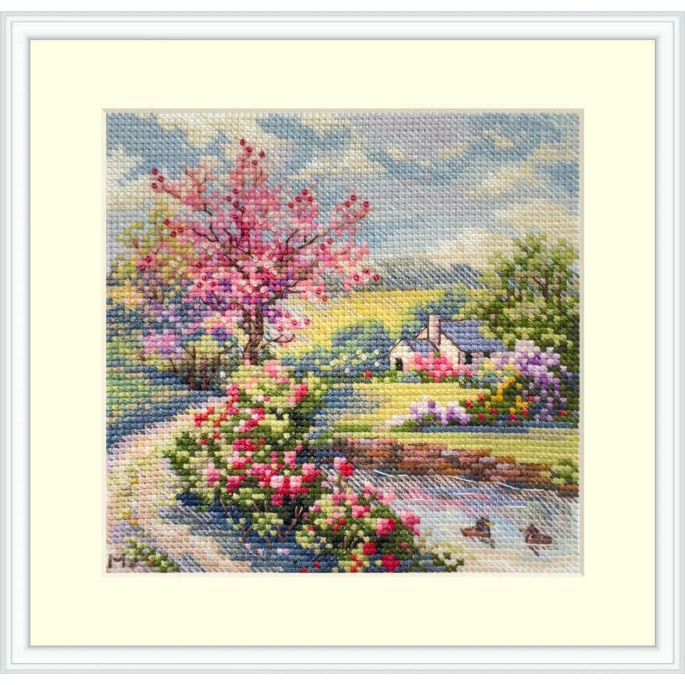 Spring K-268A Counted Cross-Stitch Kit