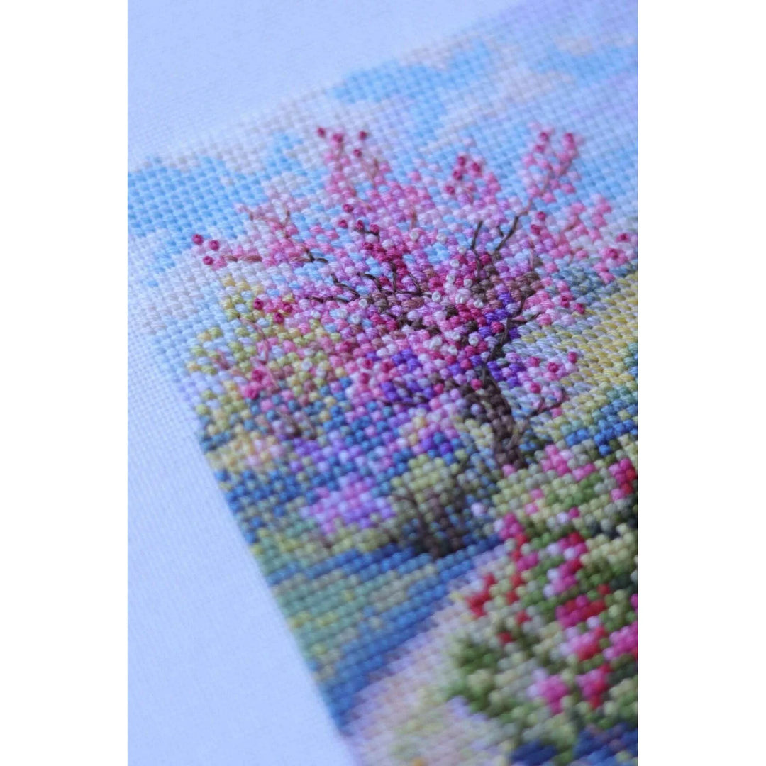Spring K-268A Counted Cross-Stitch Kit