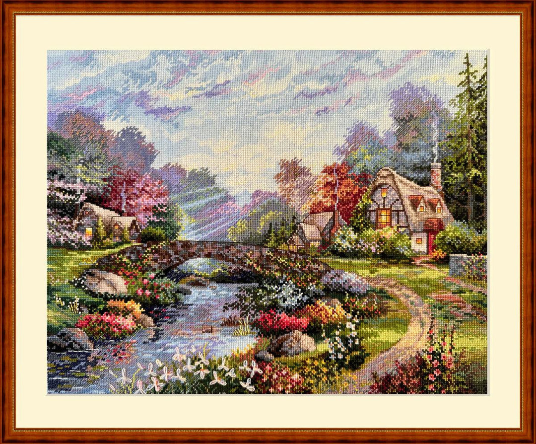 Springtime Glory K-233 Counted Cross-Stitch Kit