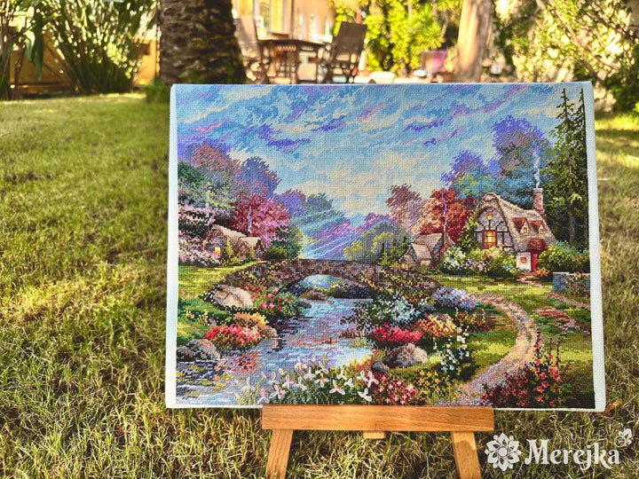 Springtime Glory K-233 Counted Cross-Stitch Kit