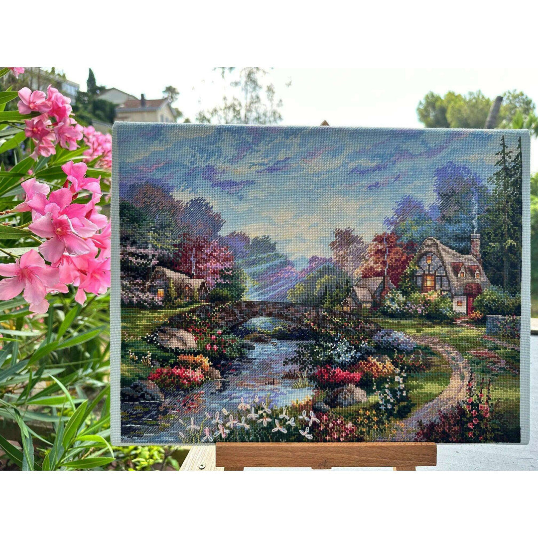 Springtime Glory K-233 Counted Cross-Stitch Kit