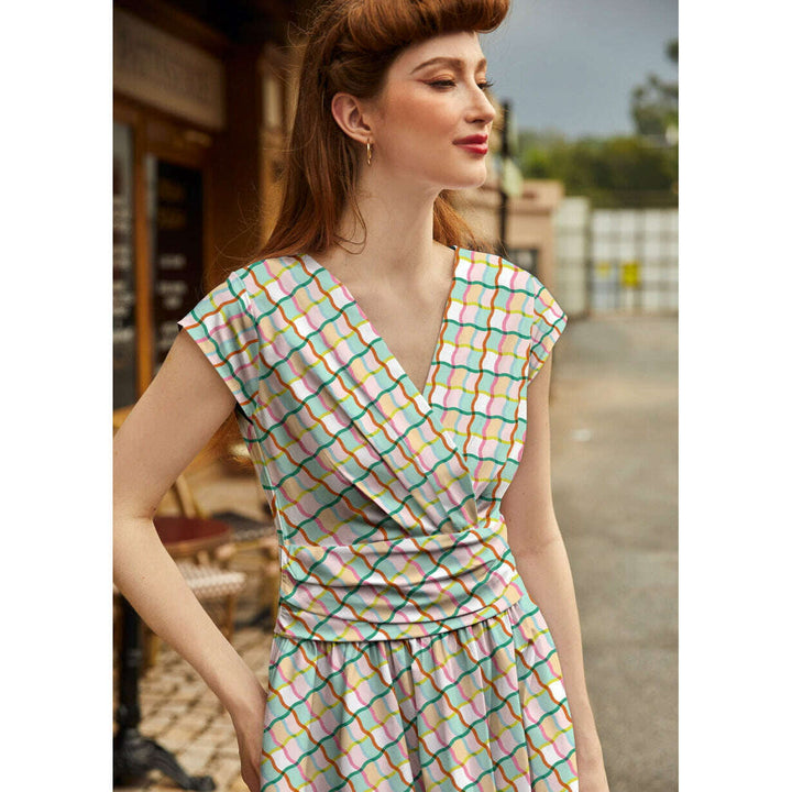 Squiggly Greta Dress