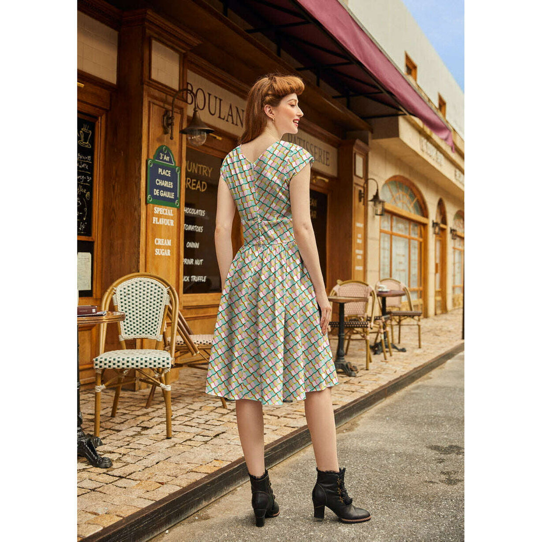 Squiggly Greta Dress