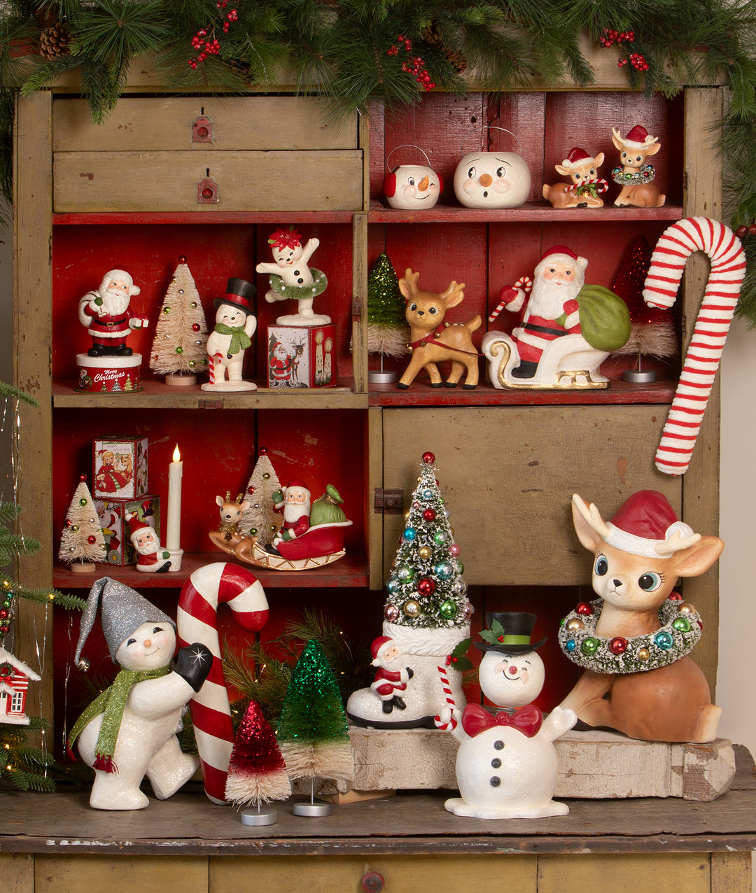 Large Chenille Candy Cane by Bethany Lowe Designs, image 5