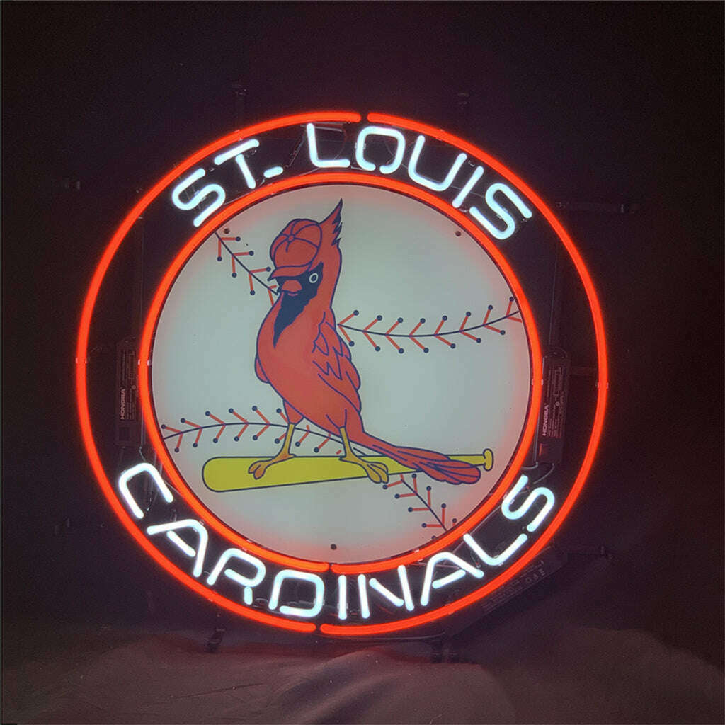 St. Louis Cardinals Logo Neon Signs Light